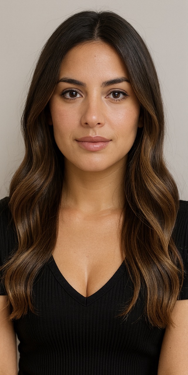 Balayage soleil doux - Avant